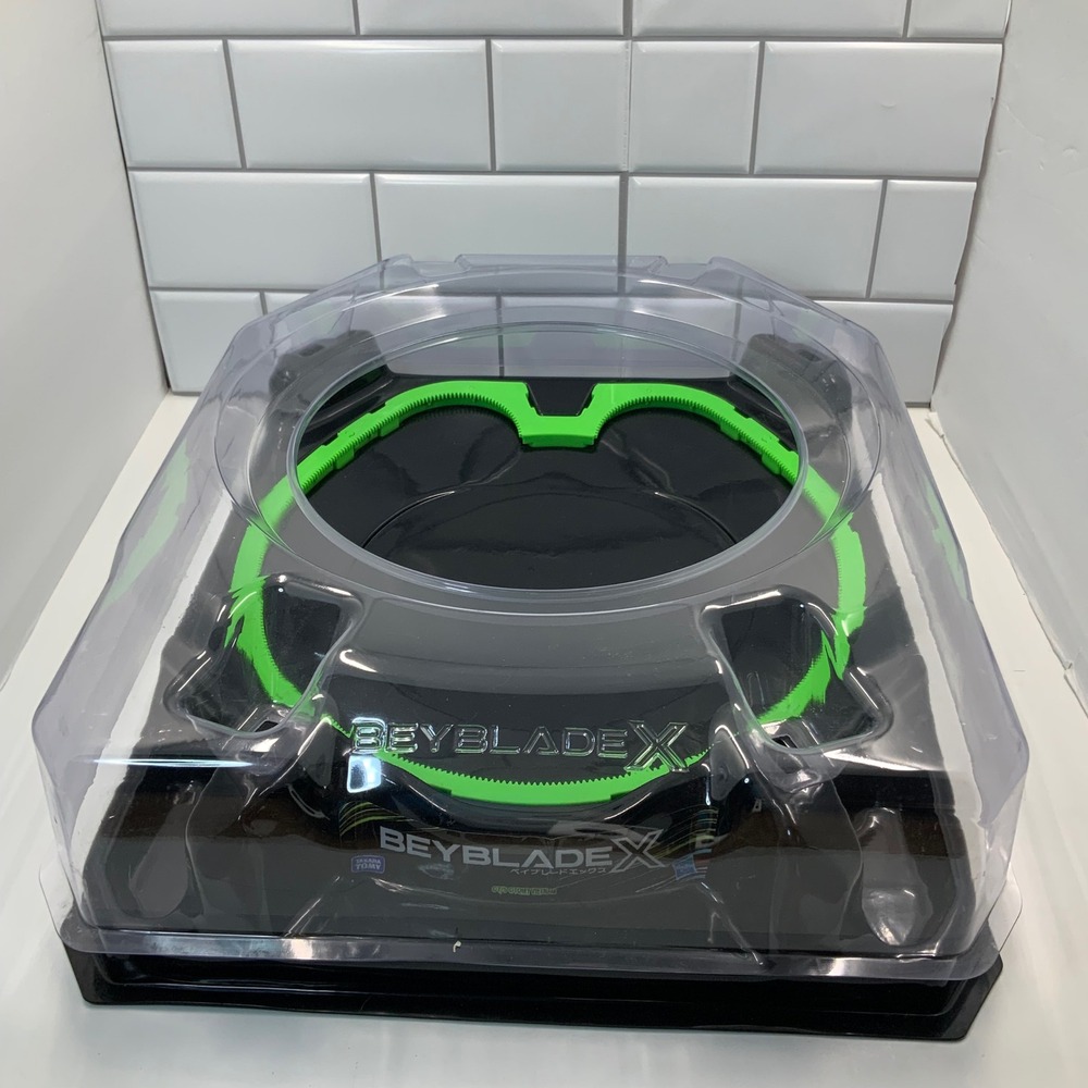 Takara Tomy Beyblade X Xtreme Stadium Black Green Battle Arena UX-04